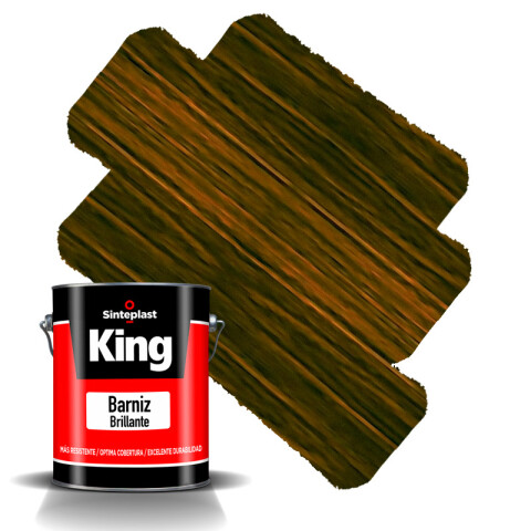 King Barniz Brillante Nogal