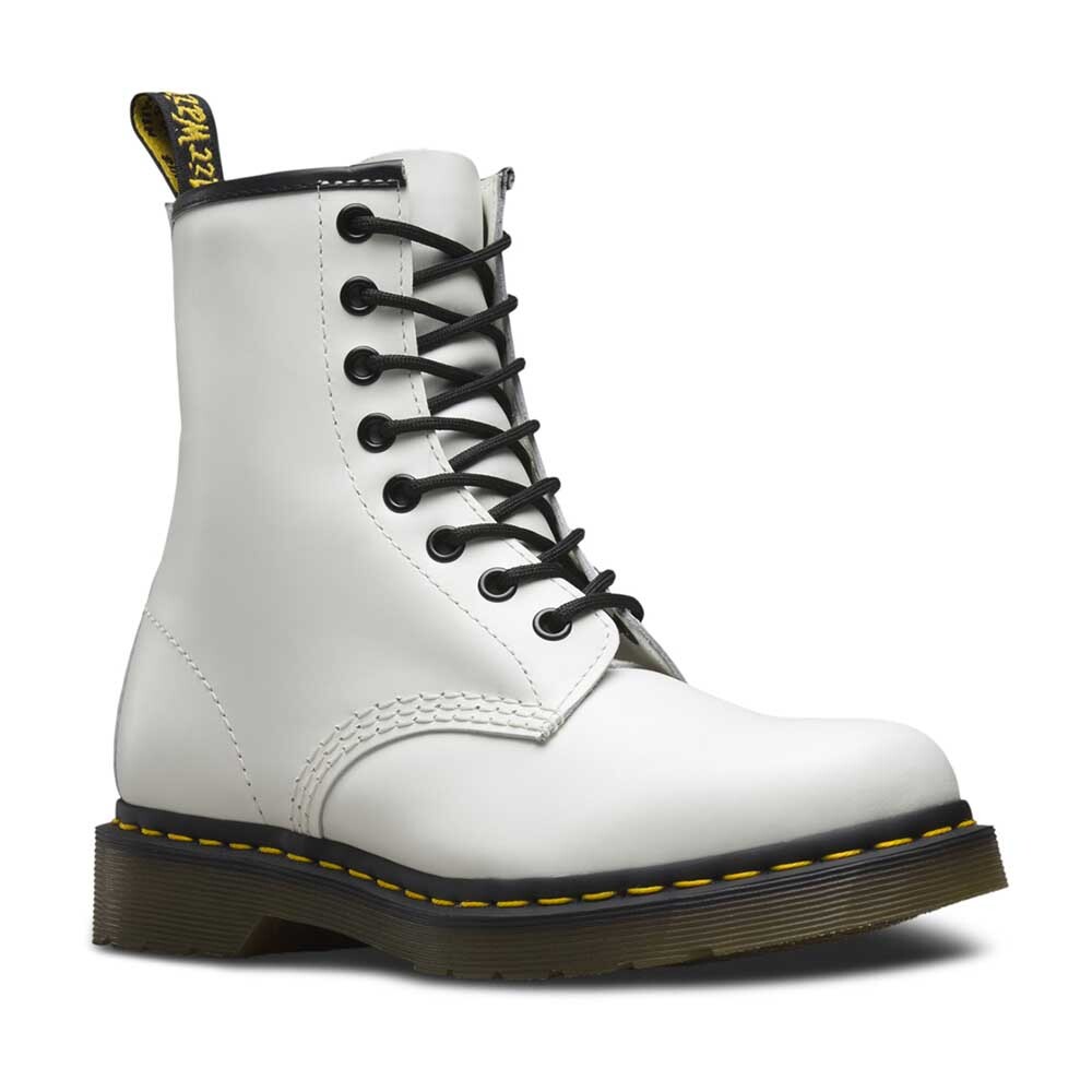 Botas Dr. Martens 1460 Unisex White Smooth