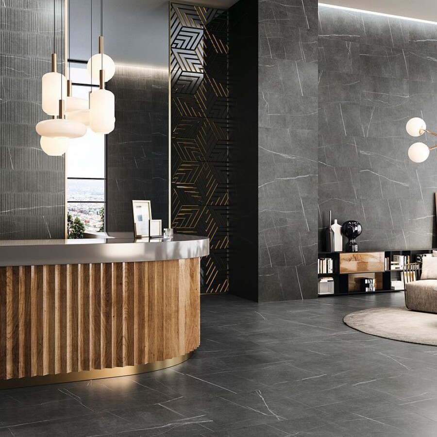 Porcelanato Nomade Parallelo Argent Porcelanato Nomade Parallelo Argent