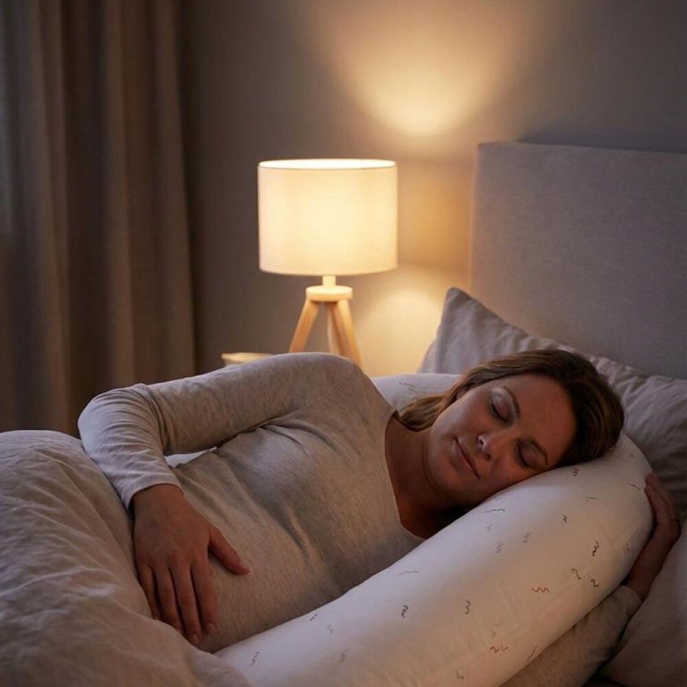 Almohada maternal MAMMA PILLOW kikkaboo seally me gris