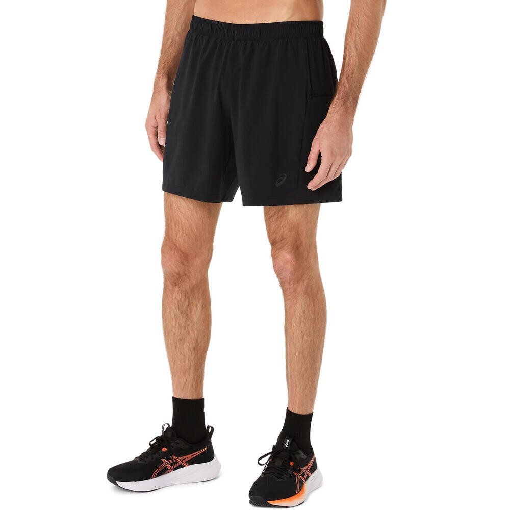 2 In 1 Woven 7In Short - Hombre Performance Black