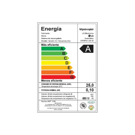 Refrigerador LG inverter 595L GT57BPSX Refrigerador LG inverter 595L GT57BPSX