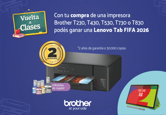 Vuelta a clases con Brother