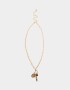 Collares Cortos Metal diferenciado Collares Cortos Multi Dije - Dorado