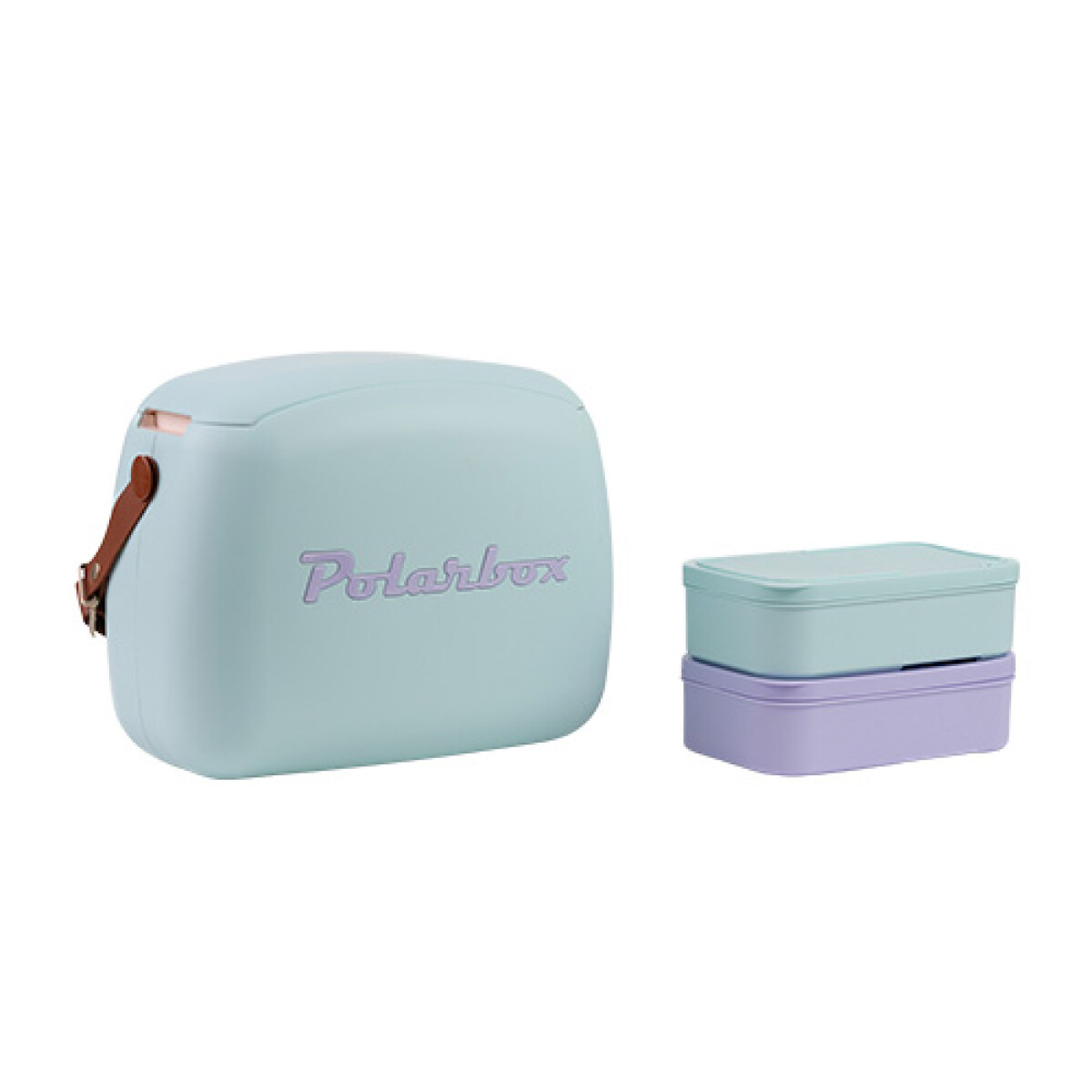Lunchera Térmica Polarbox Pop 6 Litros - CELESTE-LILA 