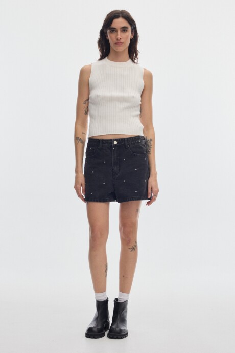 Short Ken Dots Black