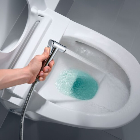 Kit Ducha Higienica De Empotrar En Cromo CROMO