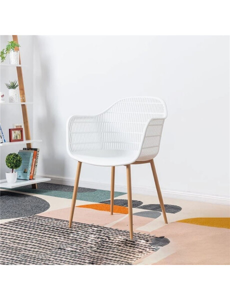 SILLA SYDNEY PP/MADERA BLANCO SILLA SYDNEY PP/MADERA BLANCO