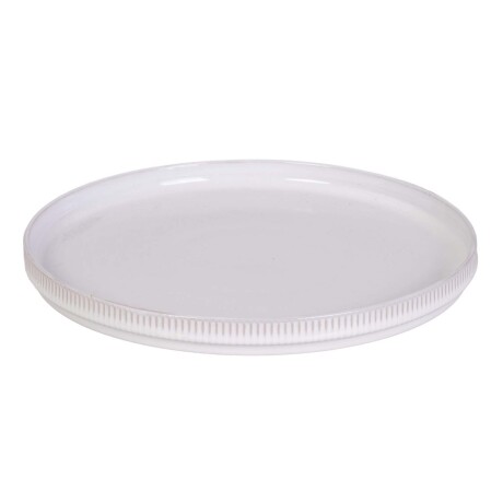 PLATO CERAMICA BLANCO ALLIE