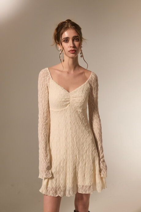 Vestido Wyros Marfil / Off White