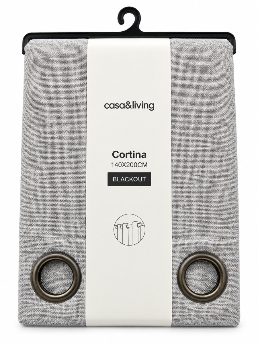 CORTINA BLACK OUT - BEIGE 