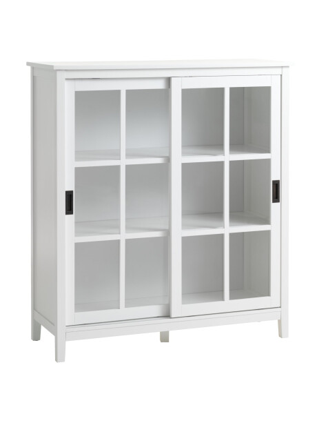 Vitrina NORDBY 2 puertas blanco Vitrina NORDBY 2 puertas blanco