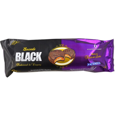 ALFAJOR BOCADO BLACK TUBO X6 DULCE LECHE PORTEZUELO ALFAJOR BOCADO BLACK TUBO X6 DULCE LECHE PORTEZUELO