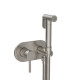 Ducha Higienica De Empotrar Terminacion Brush Nickel Serie Murcia GRIS-BRUSHED NICKEL