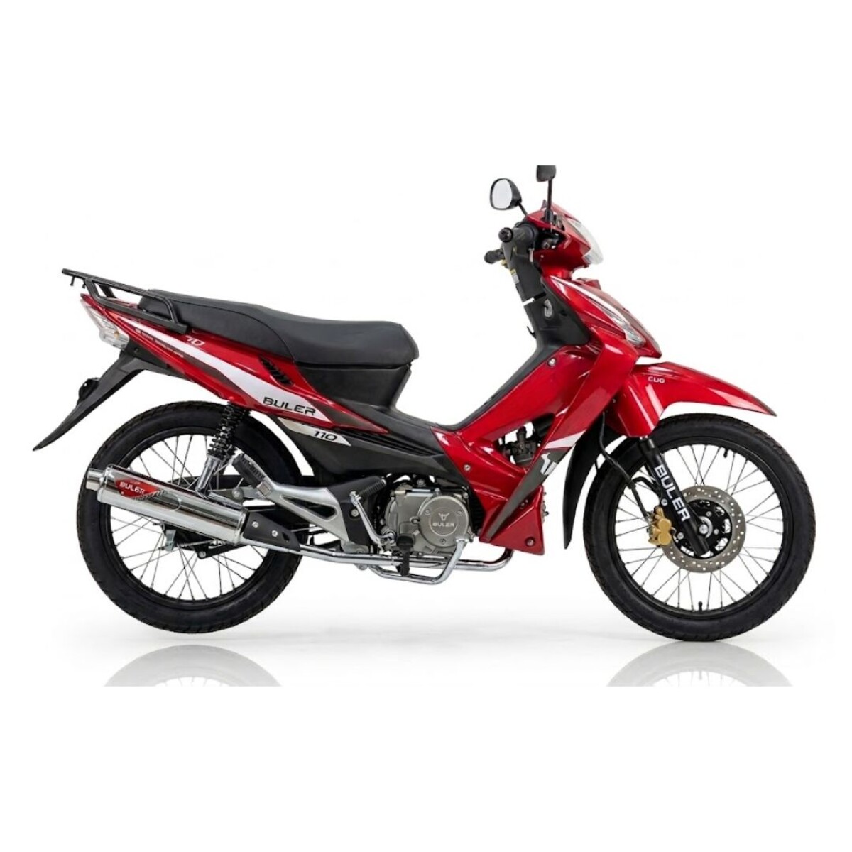 Moto Buler Cub 110cc Rayos - Rojo 
