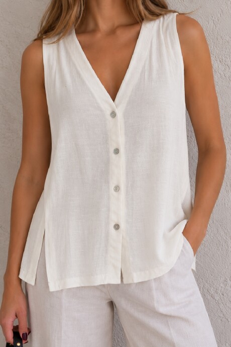 outlet Camisa sin mangas