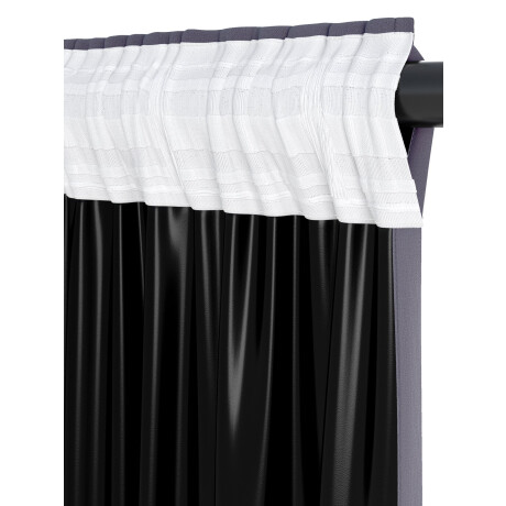 Cortina Opaca Stadsholmen 1X140X245 Gris