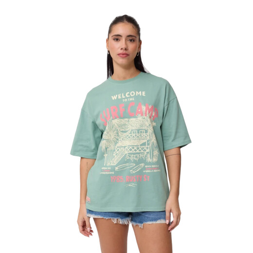 Remera Rusty Somera - Verde Remera Rusty Somera - Verde