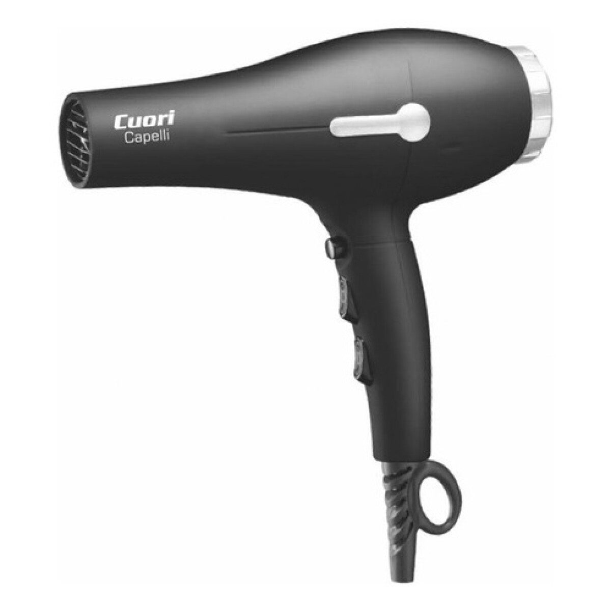 Secador de pelo Cuori Capelli con función iónica 2200W - Negro 