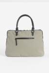 Briefcase para laptop con correa verde