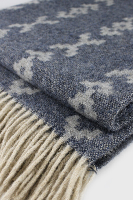 Manta 100% Lana Con Guarda