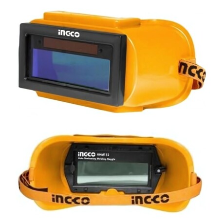 Gafas para soldar fotosensibles automáticas Ingco Amarillo
