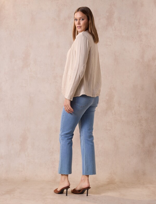 Chaqueta Algodon BEIGE