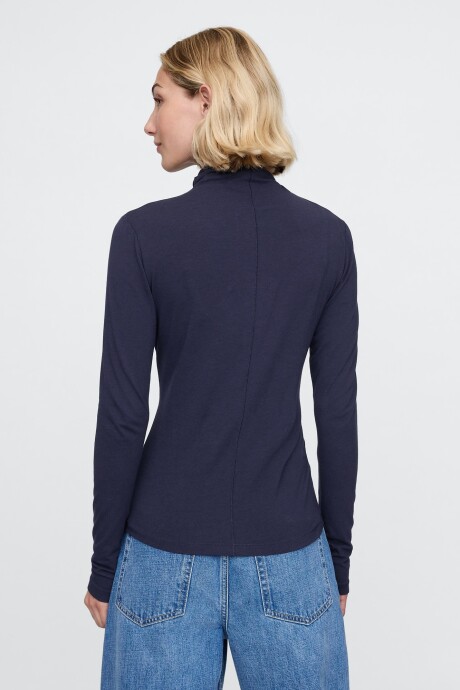 Remera Polera Mujer Navy Uniform