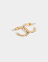 Aros Argollas Con strass Argollas Con Strass - Dorado