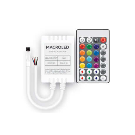 Controlador SMART para cinta LED RGB 72W Macroled Controlador SMART para cinta LED RGB 72W Macroled