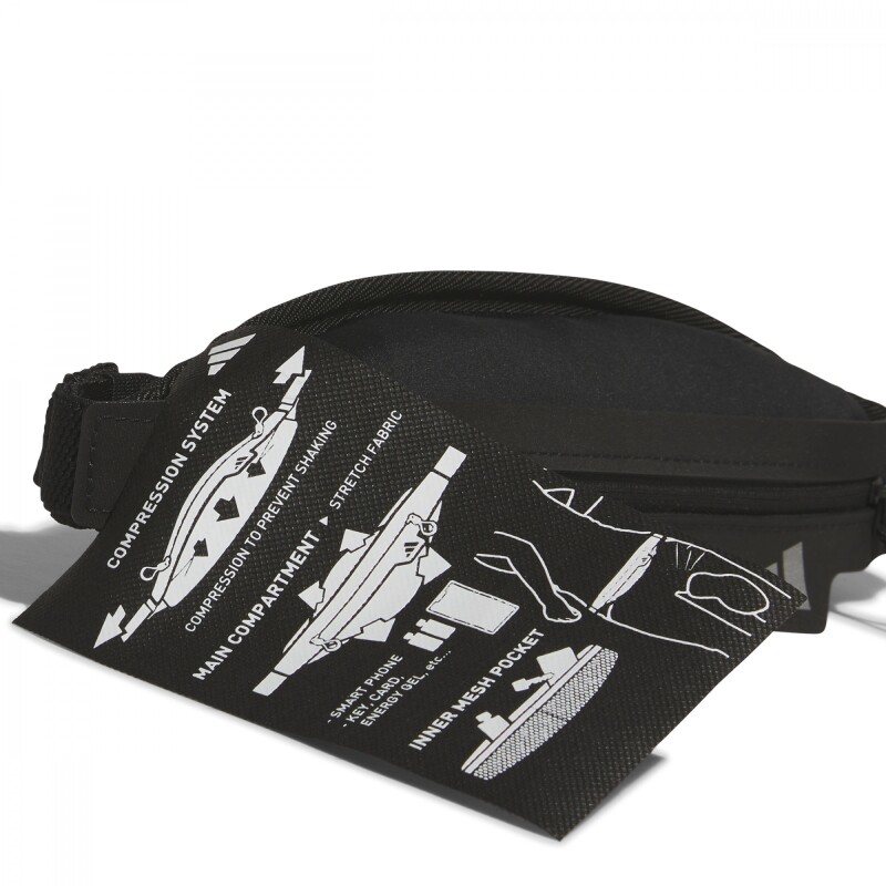 Riñonera Cinturón Running Unisex Negro
