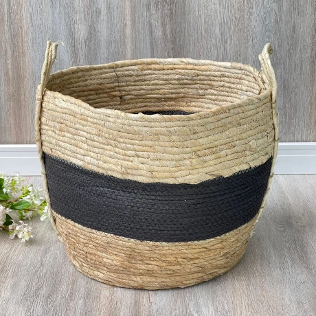 Canasto Cesto Yute Natural Eiratim Alto 32cm x Ø 35cm Canasto Cesto Yute Natural Eiratim Alto 32cm x Ø 35cm