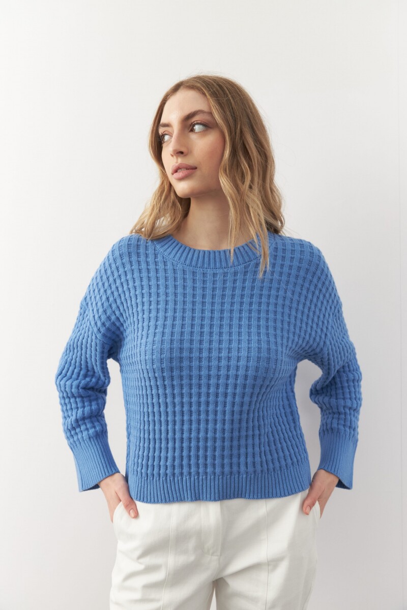 SWEATER SARA Azul Regata