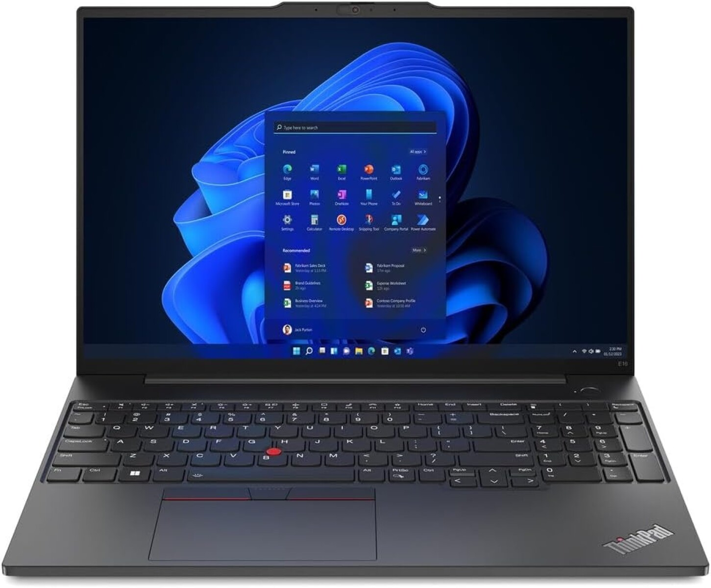 NOTEBOOK LENOVO THINKPAD E16 R5 7535U/16G/512G/W11P/3YOS 