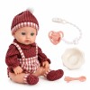 Muñeca Bebote New born 31 cm. cuadrillé con accesorios Muñeca Bebote New born 31 cm. cuadrillé con accesorios