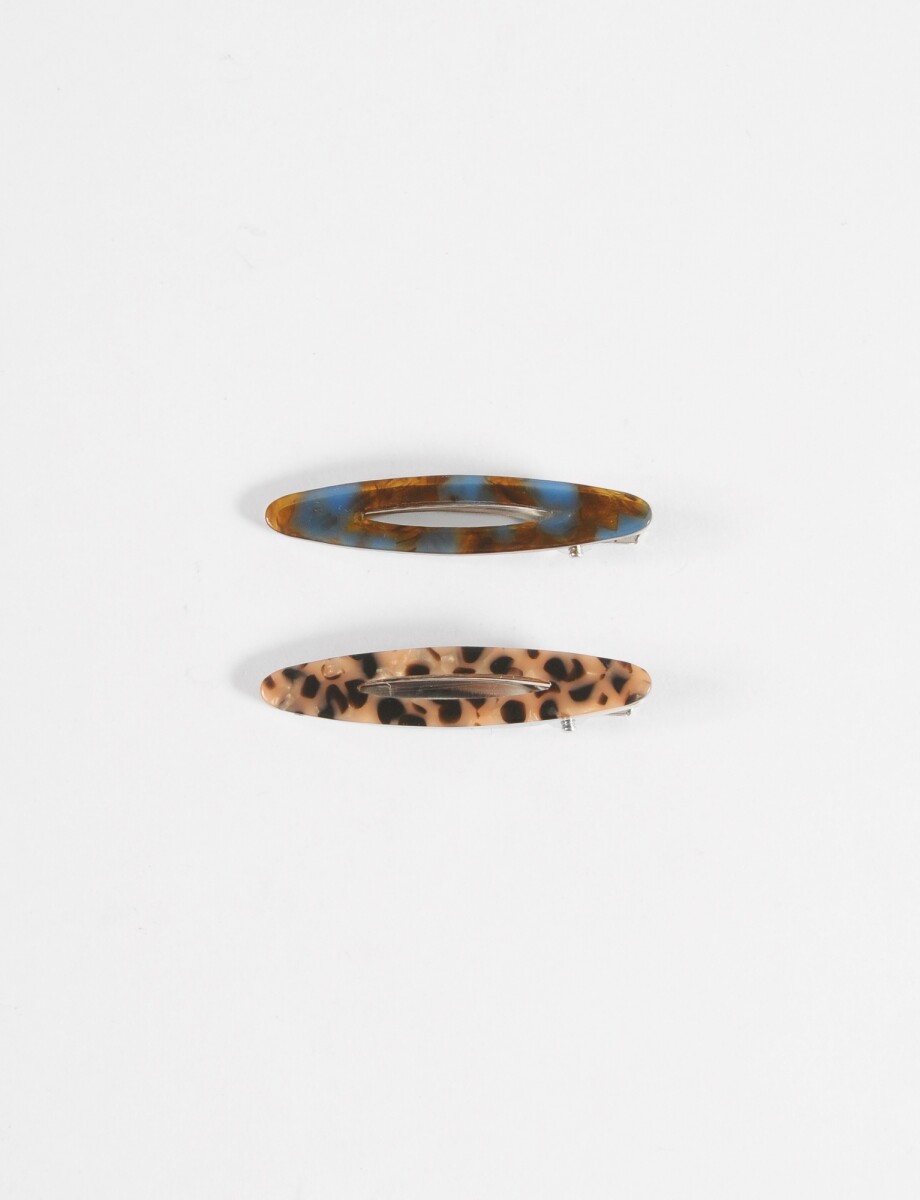 Set de 2 horquillas - multicolor 