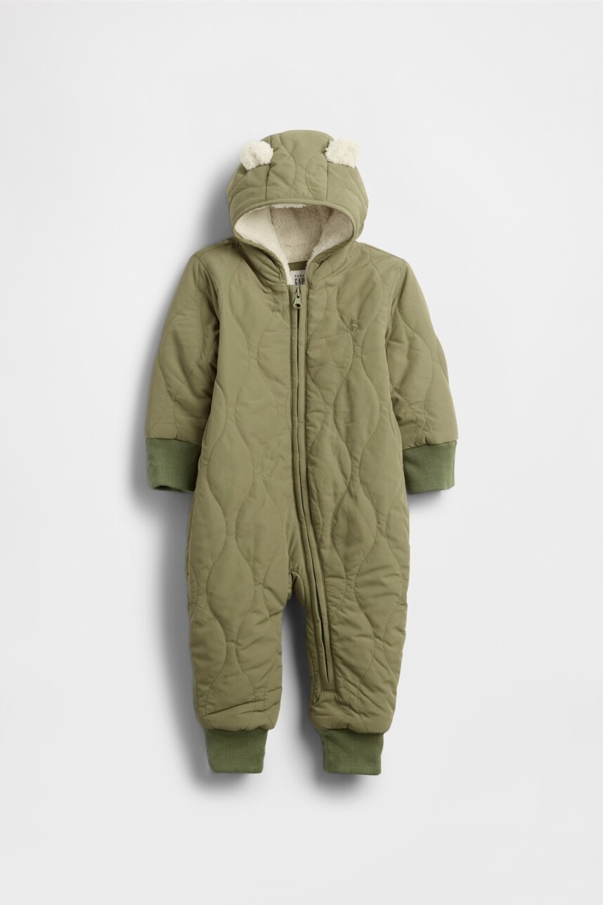 Astronauta Quilted Bebé Walden Green