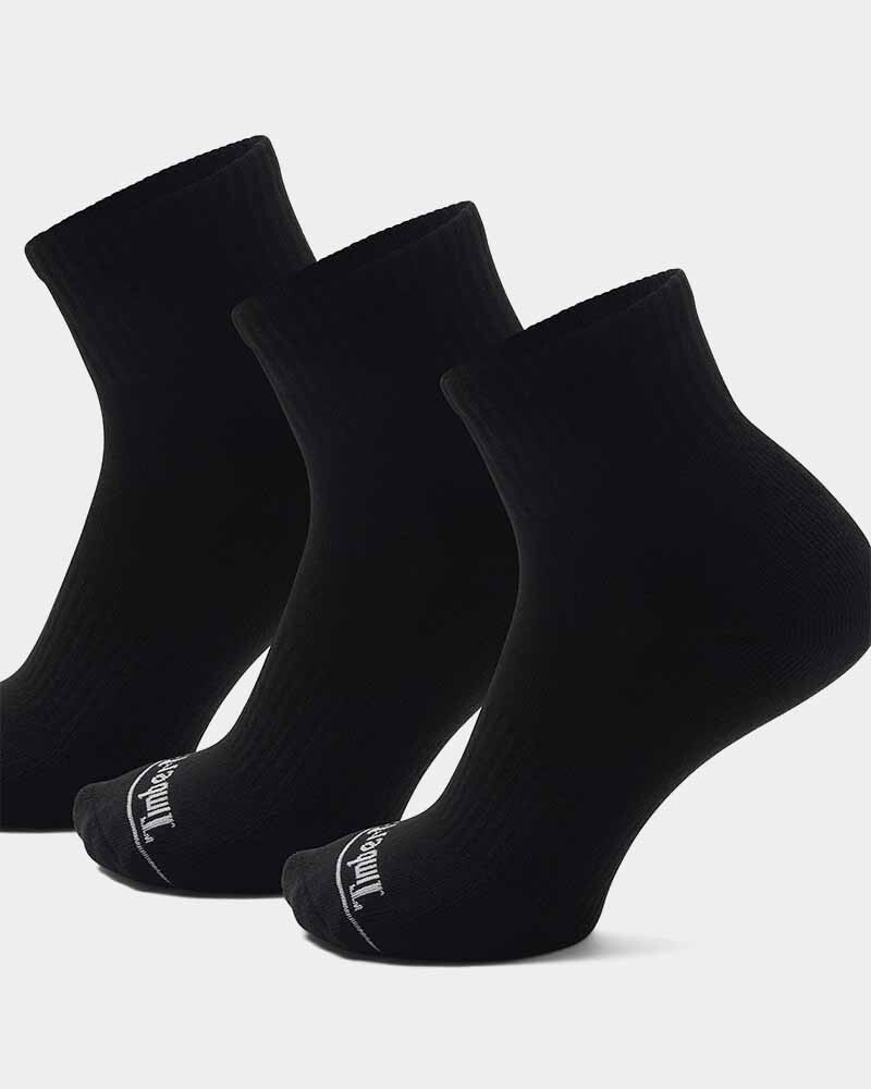 Medias Core HC Quarter 3 Pack Unisex Black