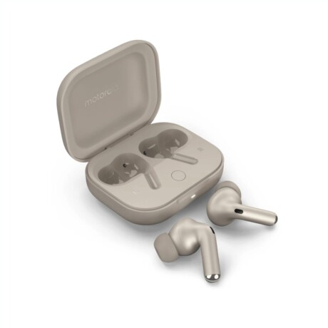 AURICULARES BLUETOOTH MOTOBUDS + Auriculares Inalámbricos MOTOROLA Motobuds + BT Cancelación De Ruido - Gris