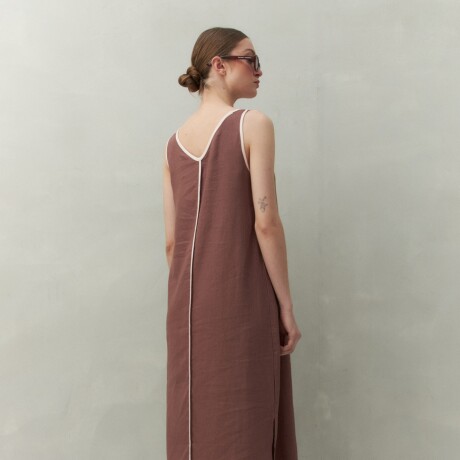 VESTIDO CALEB Chocolate