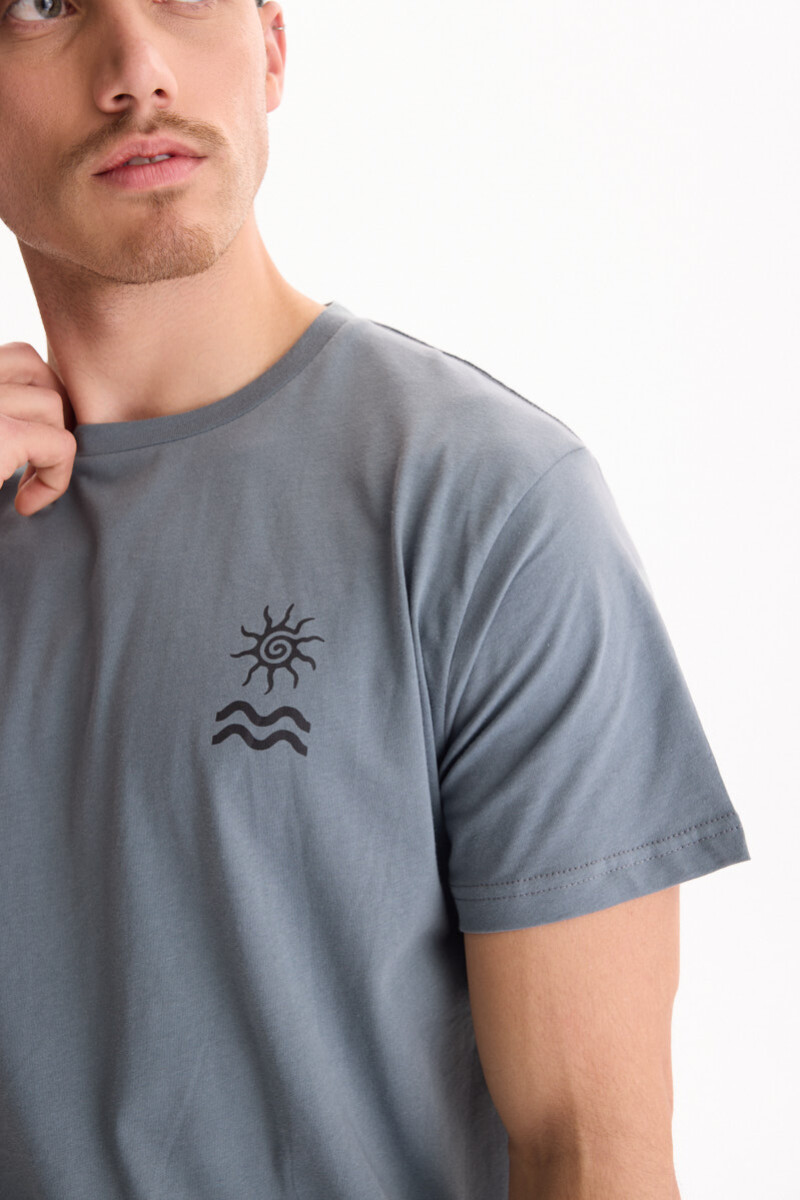 Remera Seaside Gris