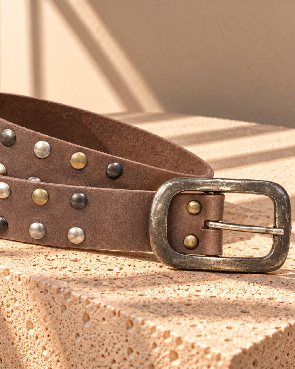 Cinto Snake - Marron combinado 