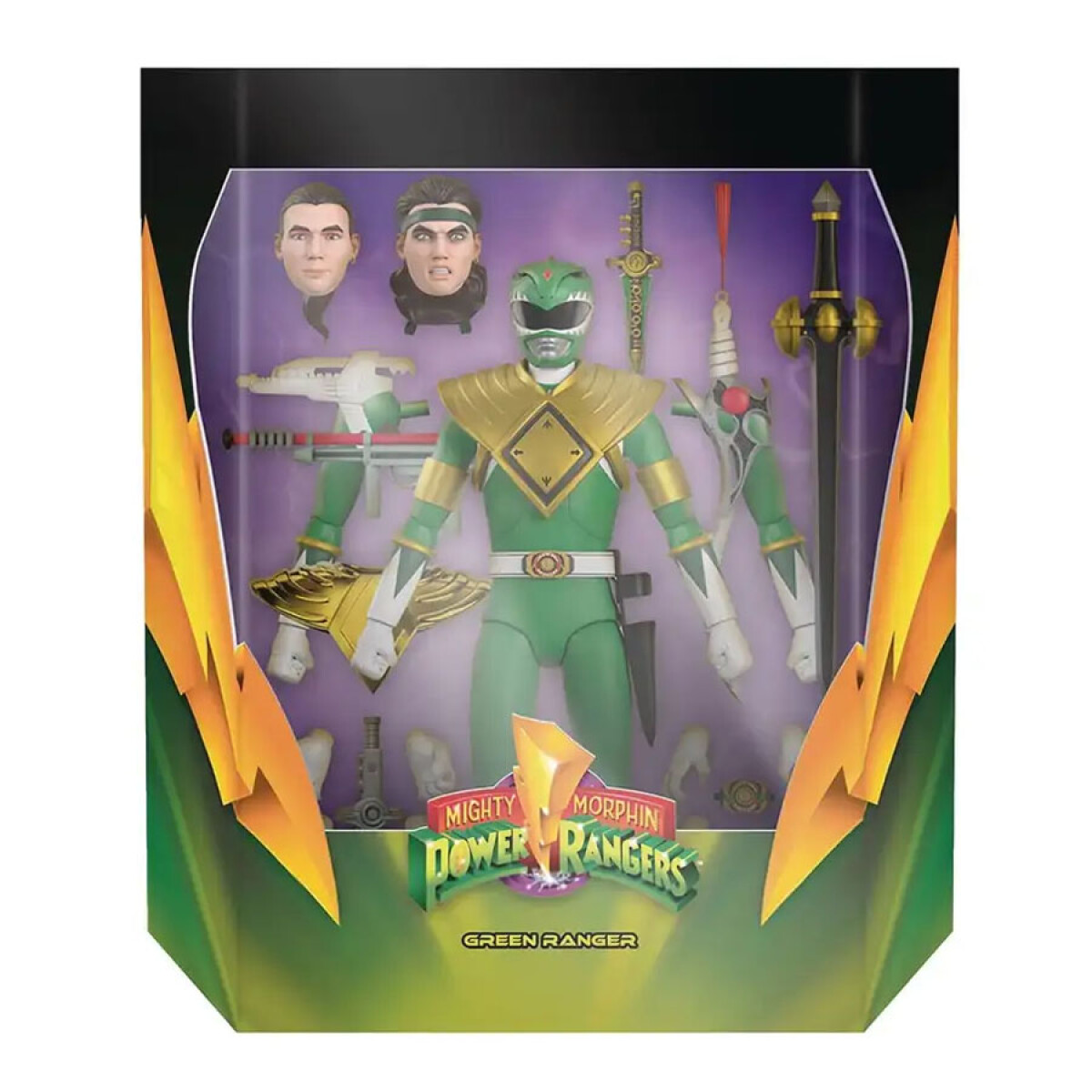 Power Rangers Ultimates • Green Ranger 7" Scale Figure 