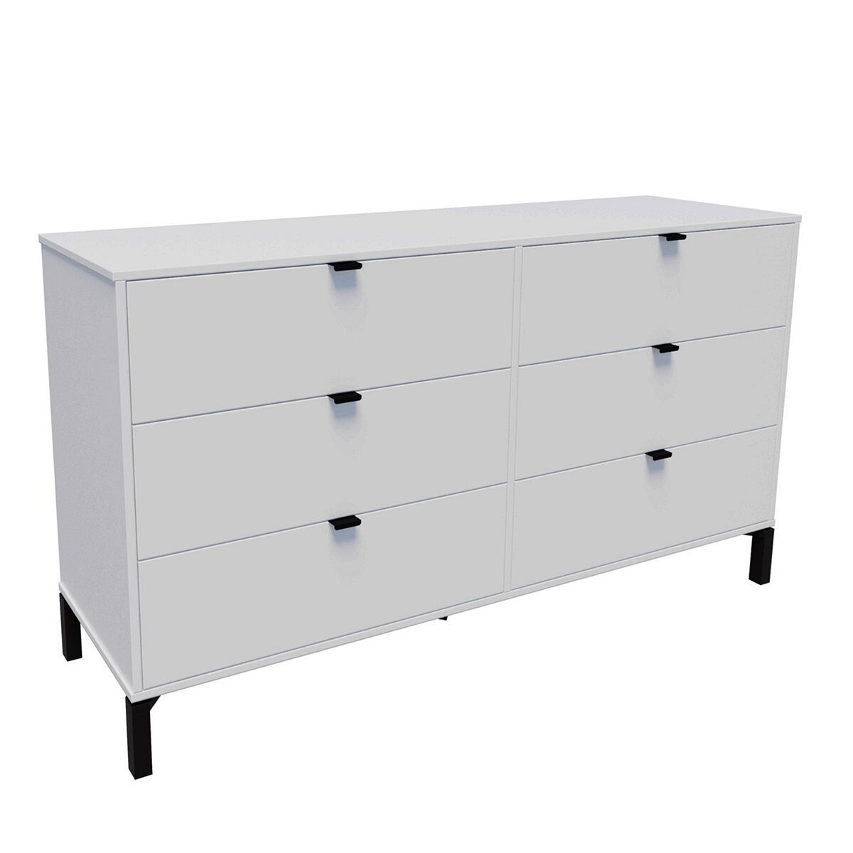 Cómoda Marden 6 Cajones Horizontal 