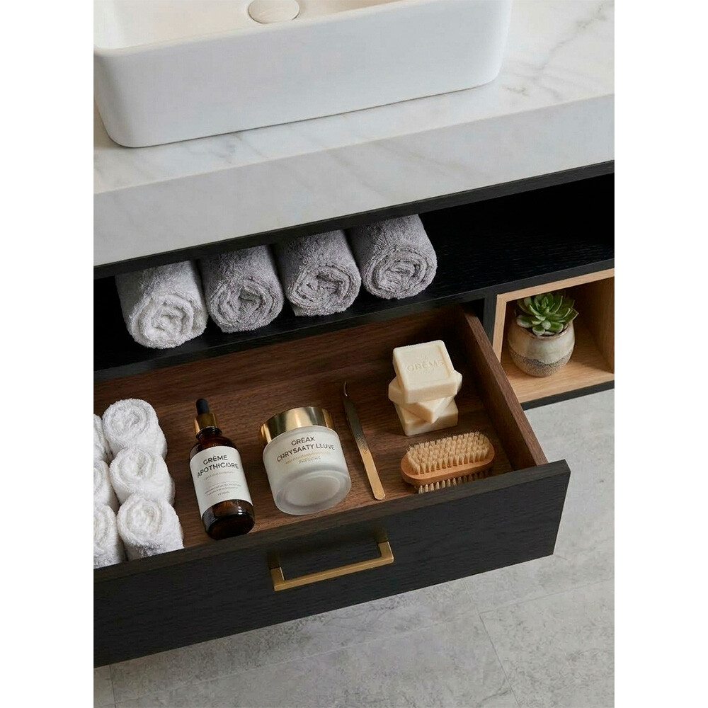 MUEBLE DE BAÑO CON ESPEJO LUZ LED MODELO OY1059-80F / MUEBLE + BACHA + ESPEJO LED - 80 cm Mueble De Baño Con Espejo Luz Led Modelo Oy1059-80f / Mueble + Bacha + Espejo Led - 80 Cm