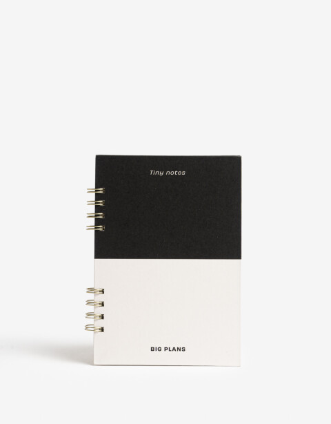 Anotadores Cuadernos y Memos Cuaderno Cuaderno A5 Anillado De Tapa Dura Con Estampa Colorblock - Combinacion Tricolor