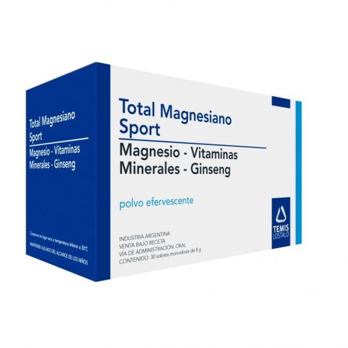 TOTAL MAGN SPORT PVO EFER CJ X 30 SOBRES única