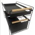 Estante Organizador Bajo Mesada Alacena Cocina 2 Cajones IMBACK Estante Organizador Bajo Mesada Alacena Cocina 2 Cajones IMBACK