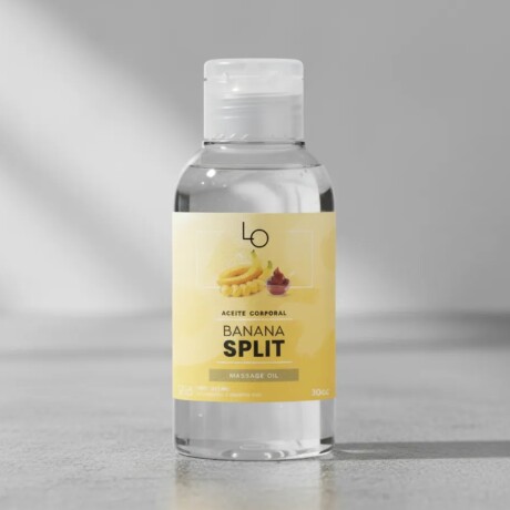 Aceite Para Masajes Sabor a Banana Split Aceite Para Masajes Sabor a Banana Split