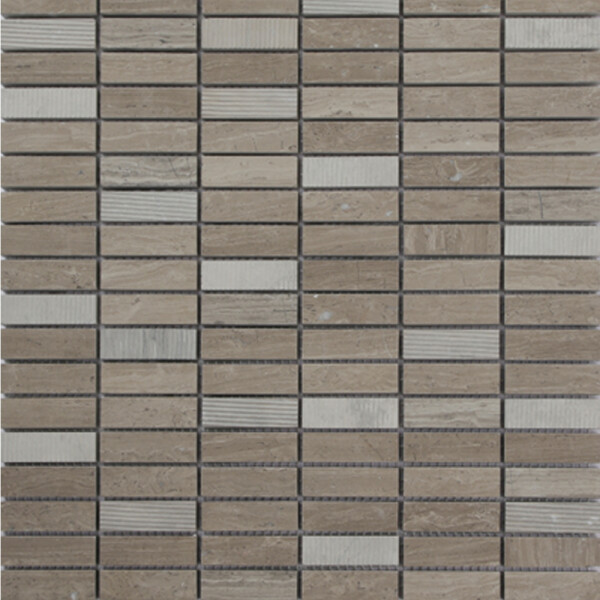 MOSAICO CON TERMINACIÓN DE PIEDRA 298x304x8 mm Mosaico Con Terminación De Piedra 298x304x8 Mm